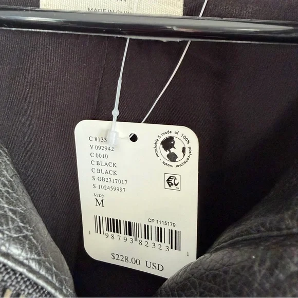 Free People We The Free Jesse Vegan Faux Leather Biker Moto Jacket - Picture 4 of 13